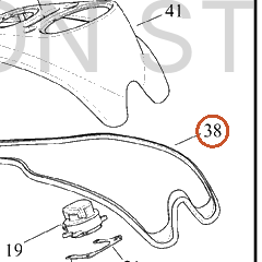 Harley-Davidson Trim, Rubber Moulding