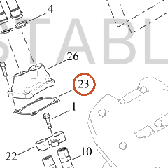Harley-Davidson Gasket, Cover, Tappet