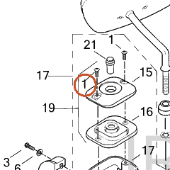 Harley-Davidson Screw, Mach, Oval Hd