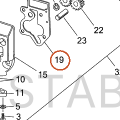 Harley-Davidson Gasket, Oilpump Cover