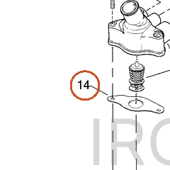 Harley-Davidson Gasket-Thermostat