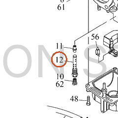 Harley-Davidson Holder, Needle Jet