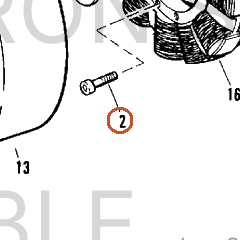 Harley-Davidson Screw, X