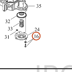 Harley-Davidson Screw, Carb