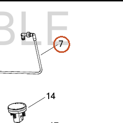 Harley-Davidson Tube, Tank-To-Valve