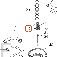 Harley-Davidson Spring Seat, Carb, Xl