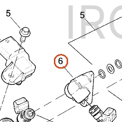 Harley-Davidson Fuel Rail, X