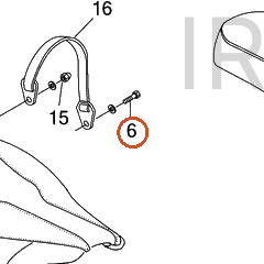 Harley-Davidson Screw, Hex Cap