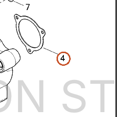 Harley-Davidson Gasket, Thrtl Body