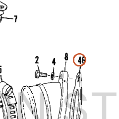 Harley-Davidson Gasket Comp Fitting