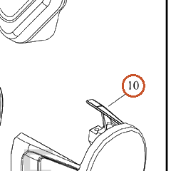 Harley-Davidson Filter, Air, Hold, Mach, Chrome