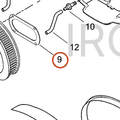 Harley-Davidson Gasket, Air Filter (Efi)