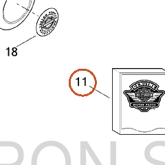 Harley-Davidson Airclnr, Heavy Brthr, Rain Sock