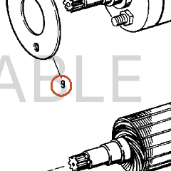 Harley-Davidson Starter Mot Sub-Component, X