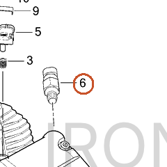 Harley-Davidson Sensor, Engine Temp