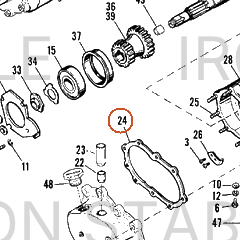 Harley-Davidson Gasket, Starter Cover