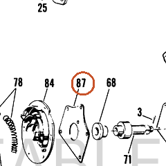 Harley-Davidson Gasket Adapterplate