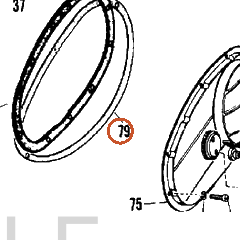 Harley-Davidson Gasket, Cover, X