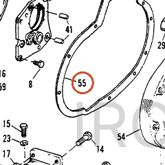 Harley-Davidson Gasket, Cover, X