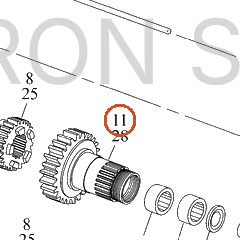 Harley-Davidson 5th-Gear, M'shaft