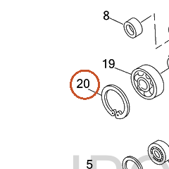 Harley-Davidson Retaining Ring