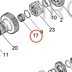 Harley-Davidson Needle Bearing, Pre-Lube