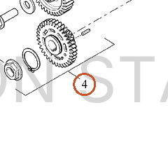 Harley-Davidson Shaft, Balancer Assembly