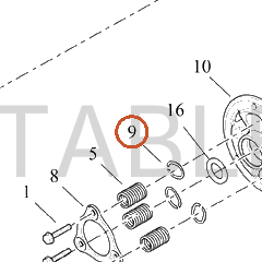 Harley-Davidson Clutch Misc Sub-Component, Spring S
