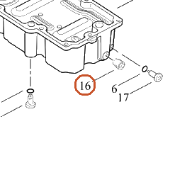 Harley-Davidson Cover Assembly, Trans Top/Pol'shd