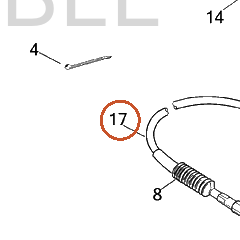 Harley-Davidson Bom-Clutch Cable Assembly