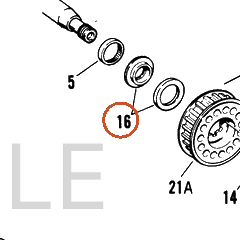 Harley-Davidson Oil Seal, Transmission