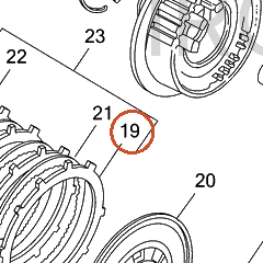 Harley-Davidson Friction Plate, Paper