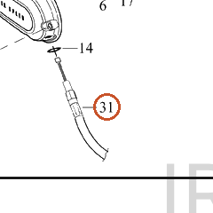 Harley-Davidson Cable, Cl, Control