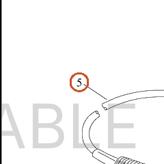 Harley-Davidson Cable, Cl, Control