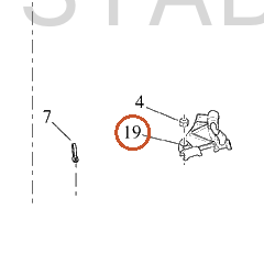 Harley-Davidson Brake Misc Component, Brake Line Rete