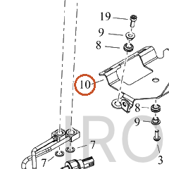 Harley-Davidson Bracket, Brake Mounting, Ehcu