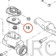 Harley-Davidson Gasket Kit, Rr Master Cyl, Xl
