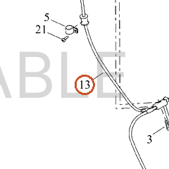 Harley-Davidson Brake Line, X