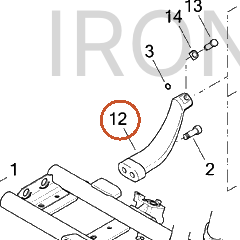 Harley-Davidson Bracket, Fr Fair Sprt, X