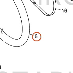 Harley-Davidson Inner Tube, 21-In.