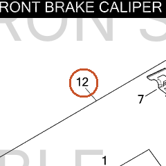 Harley-Davidson Caliper Assembly, Lh, Front