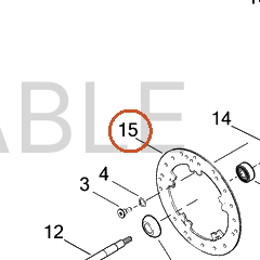 Harley-Davidson Brake Disc, Front