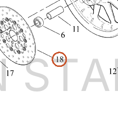 Harley-Davidson Rotor, Brake, X