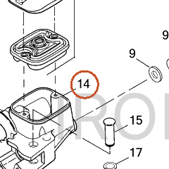 Harley-Davidson Master Cyl Assembly, Front Brake