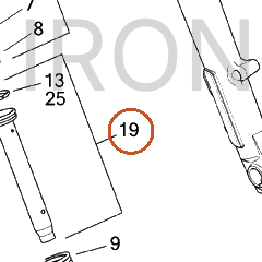 Harley-Davidson Seat Pipe Assembly