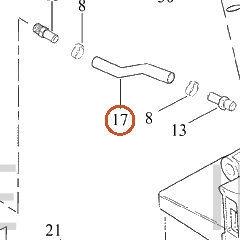 Harley-Davidson Hose, Vent