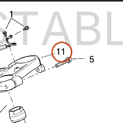 Harley-Davidson Bracket, Upr Fork Stem