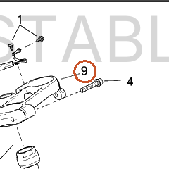Harley-Davidson Bracket, Upper Fork