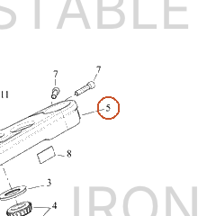 Harley-Davidson Clamp, Upr Tpl, Polished