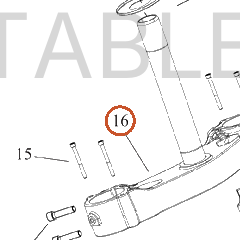 Harley-Davidson Clamp, Lower Tpl, Bracket, Assembly